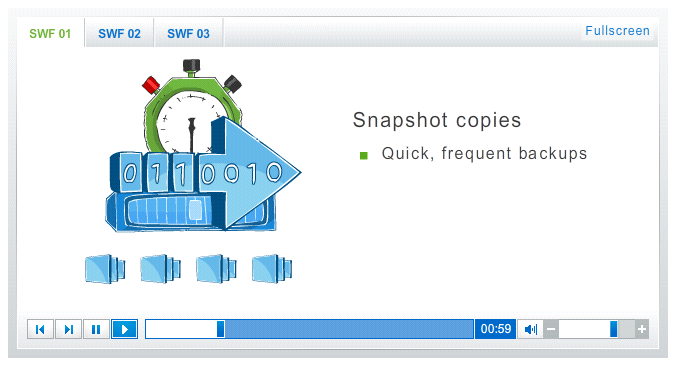 NetApp SWF Player